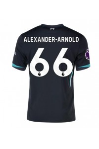 Liverpool Alexander-Arnold #66 Fotballdrakt Borte Klær 2024-25 Korte ermer